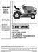 944.604260 Manual for Craftsman 20 HP 42" Lawn Tractor