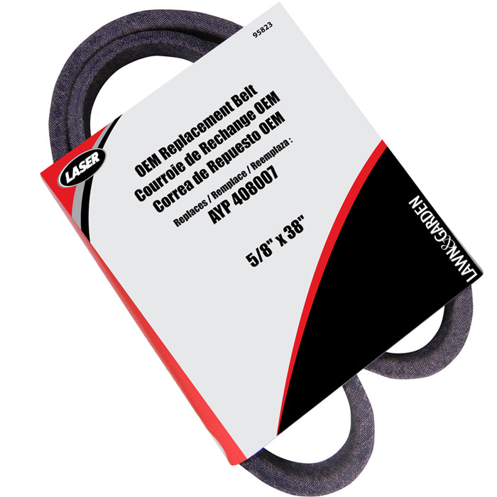 95823 Laser Snowblower Impeller Drive Belt Replaces 408007 532408007 184496